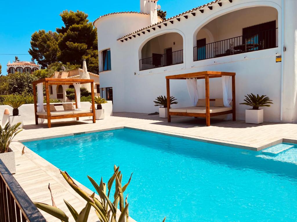 Magic Dream Seaview Villa Denia with 2 Pools