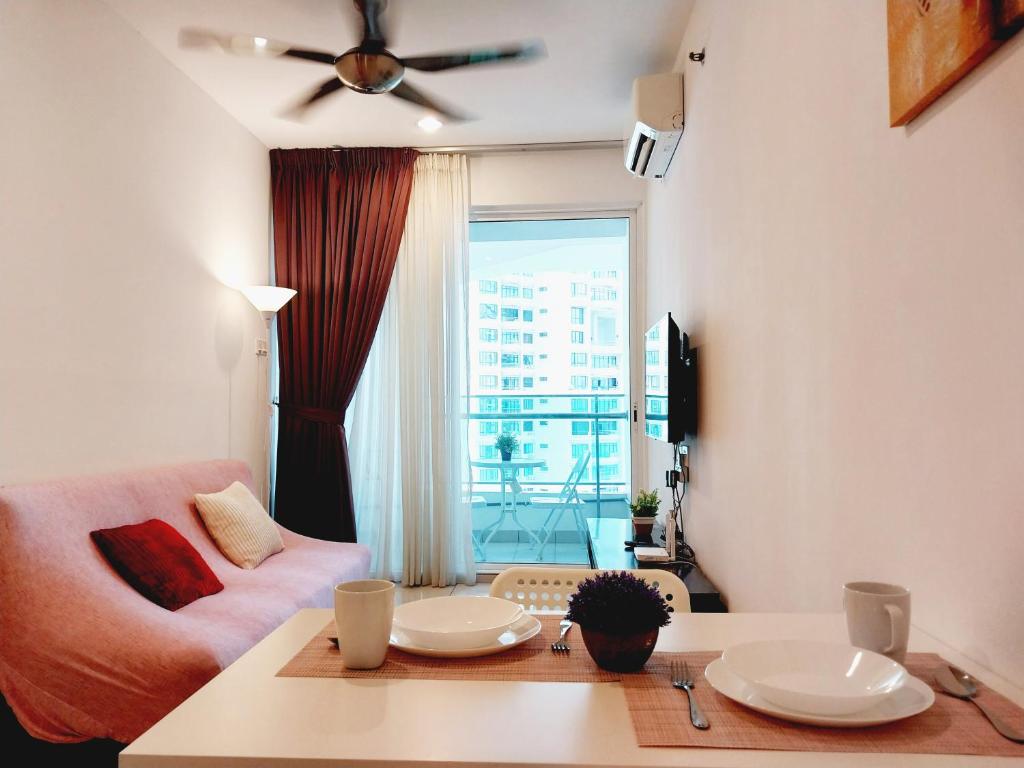 Mansion One Cozy Studio 1-4 pax @Gurney Drive