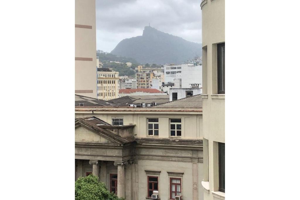 Centro da cidade com vista para o Cristo