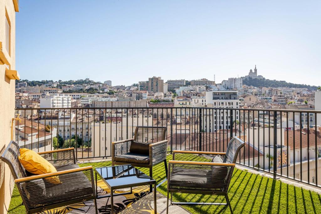 Marseille: Superbe vue sur Notre-Dame de la Garde