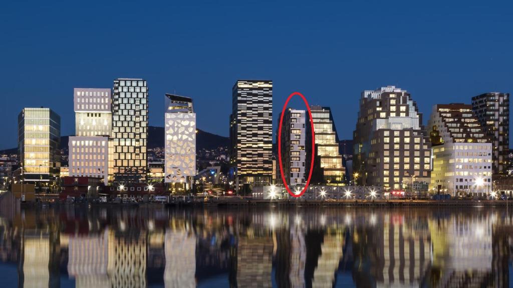 Luxury apartments at OSLO barcode