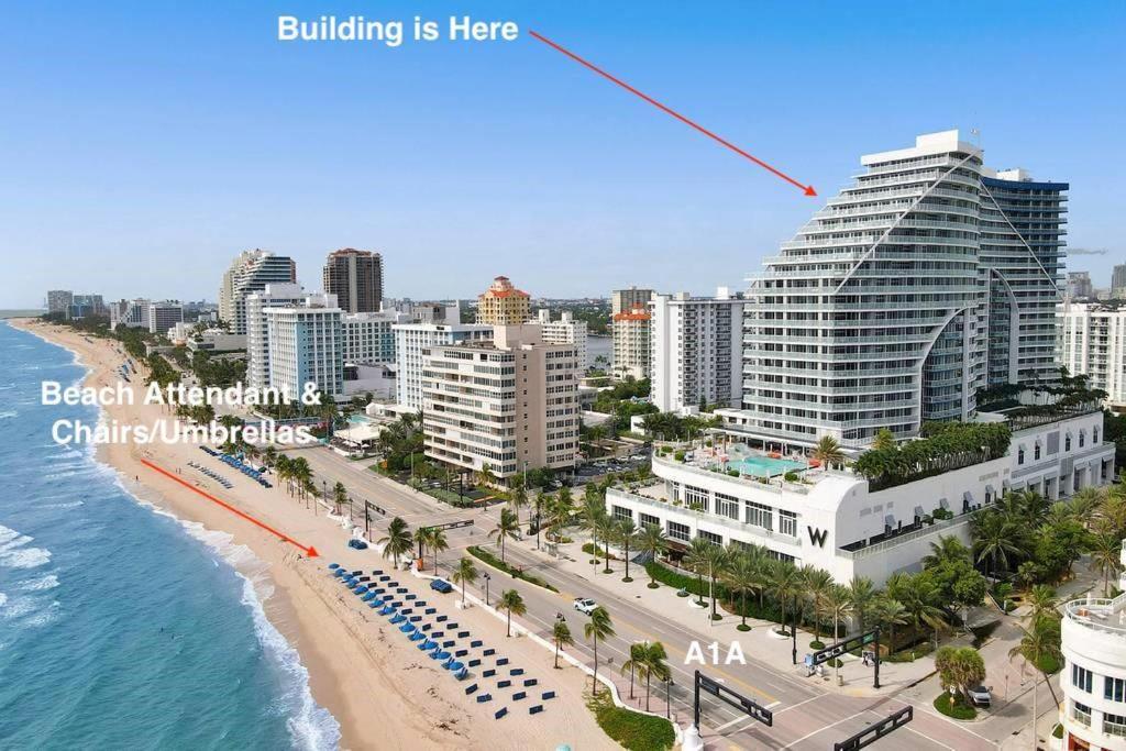 Luxury 19th Floor W Hotel Amp Resort Ocean Amp Intercoastal Views Private 1bed1bath Condo Residence