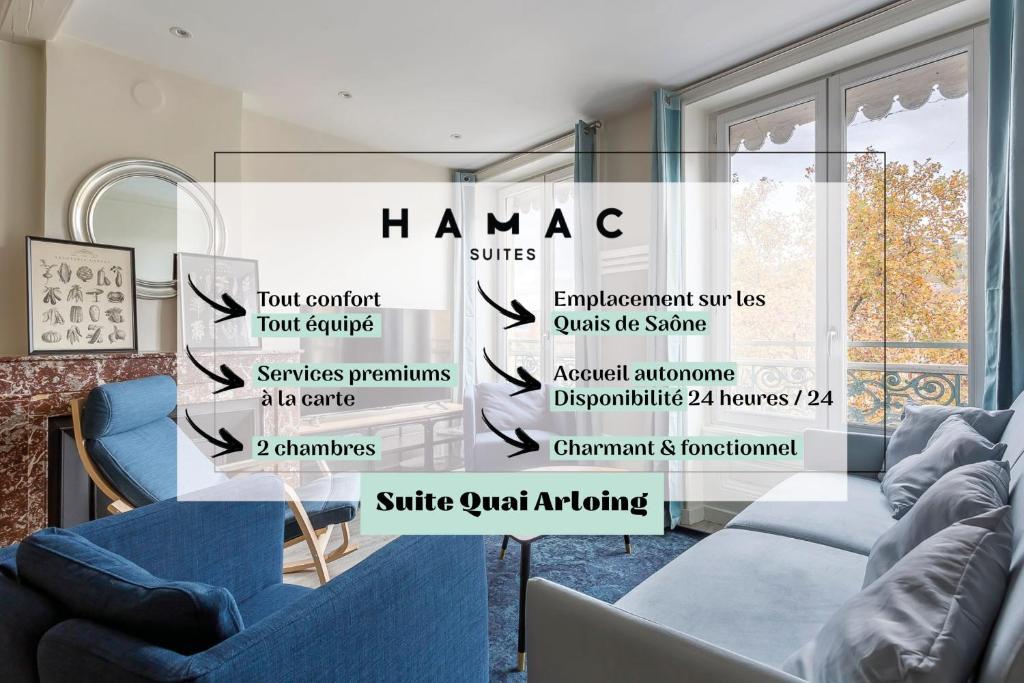 Hamac Suites - Suite Arloing - 6 people