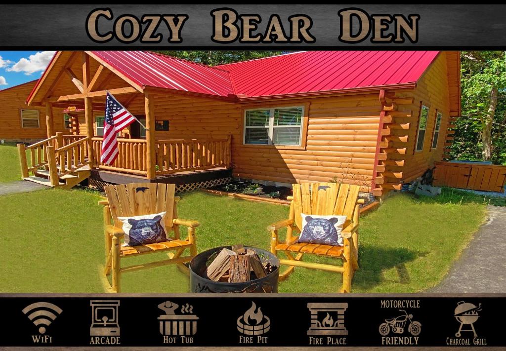 Cozy Bear Den cabin