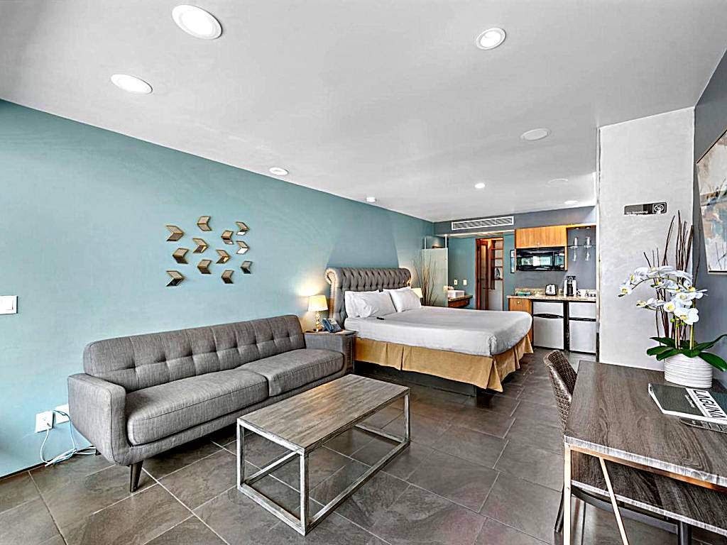 14 West Hotel Laguna Beach: Deluxe King Room