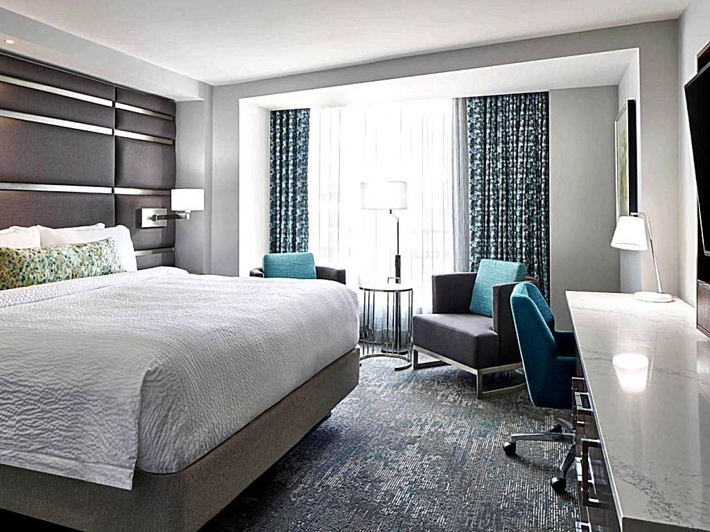 Courtyard by Marriott Washington Downtown/Convention Center: Guest room, 1 King, Terrace view