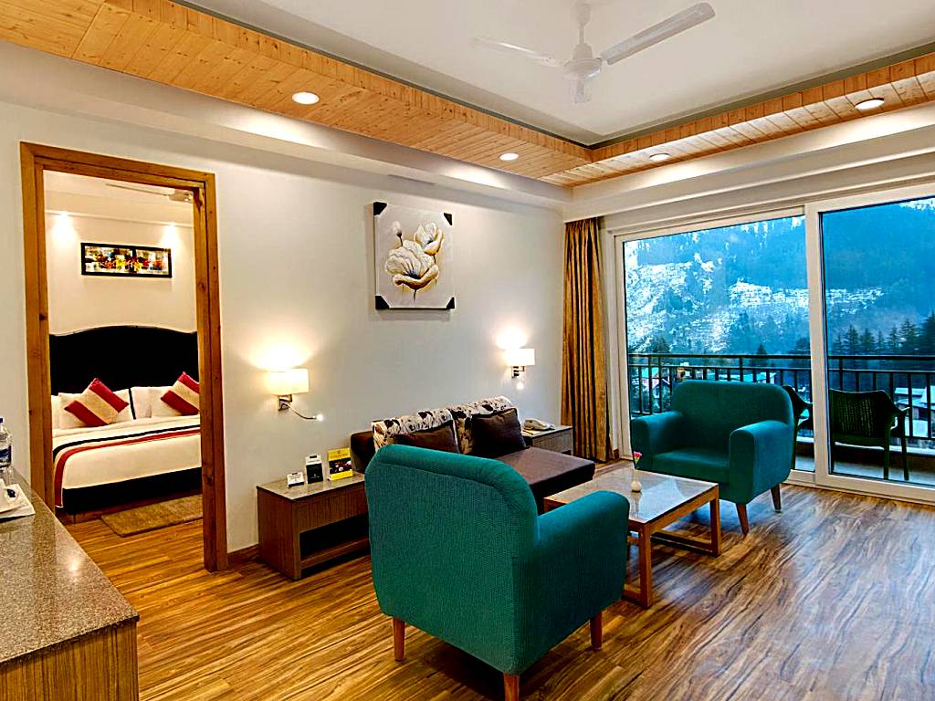The Orchard Greens Resort: Presidential Suite with Balcony - single occupancy (Manāli)