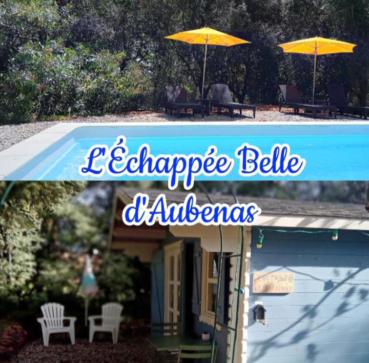 Chalet "Le Petit olivier" gîtes appart 'hôtel L'ÉCHAPPÉE BELLE D'AUBENAS Logement 2 sur 3