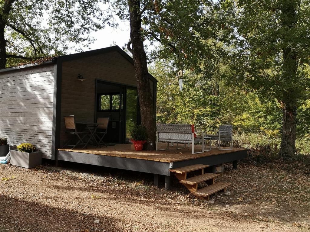 Lodge avec terrasse