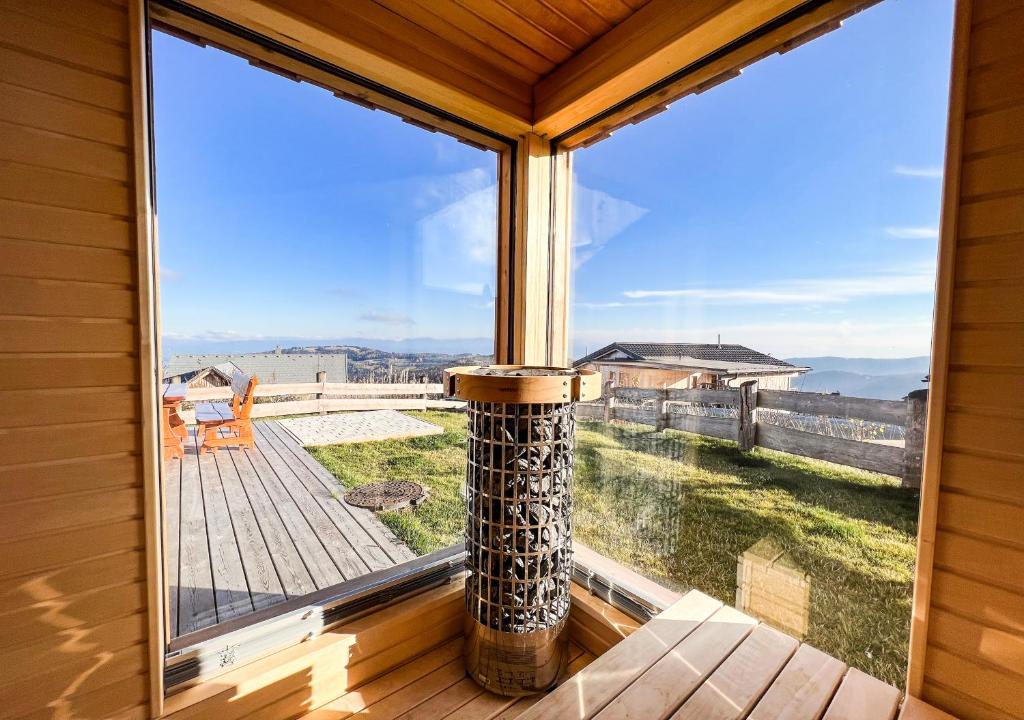 1A Chalet Eck - im Ski Gebiet mit Panorama Sauna!