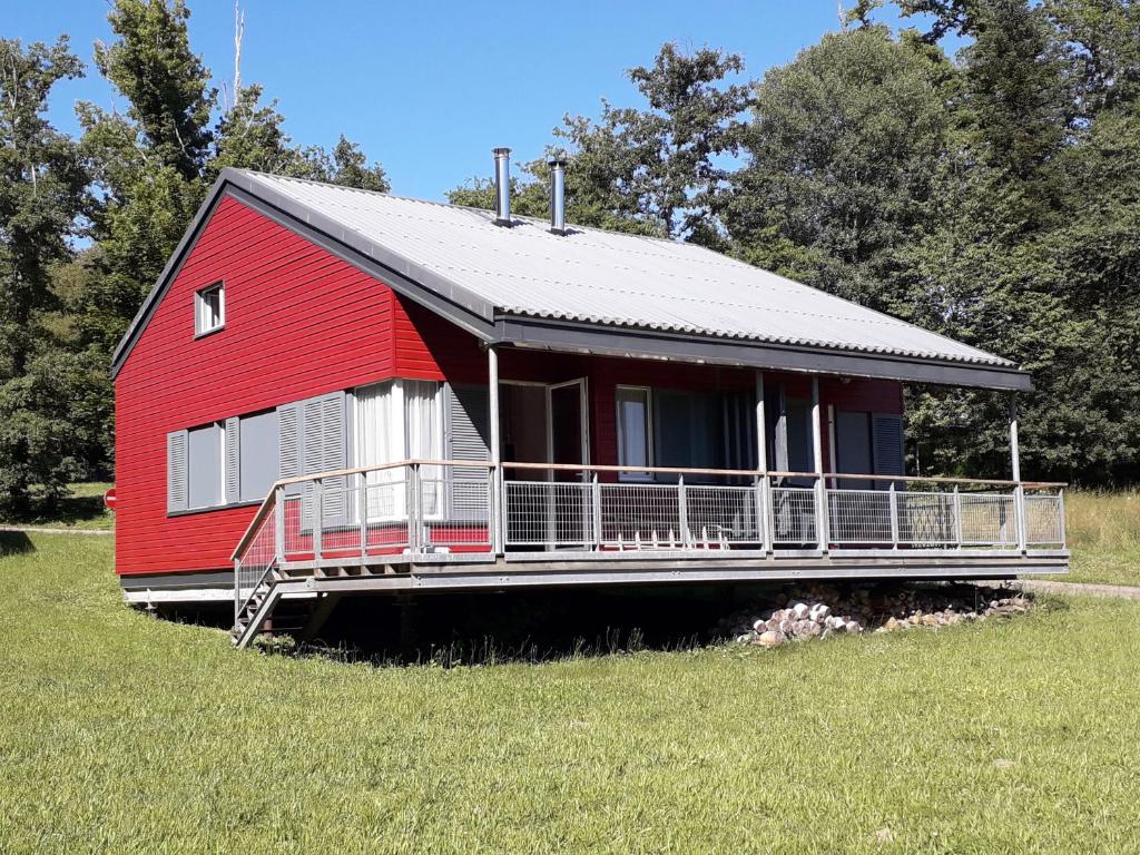 Chalet sur bord de l'eau