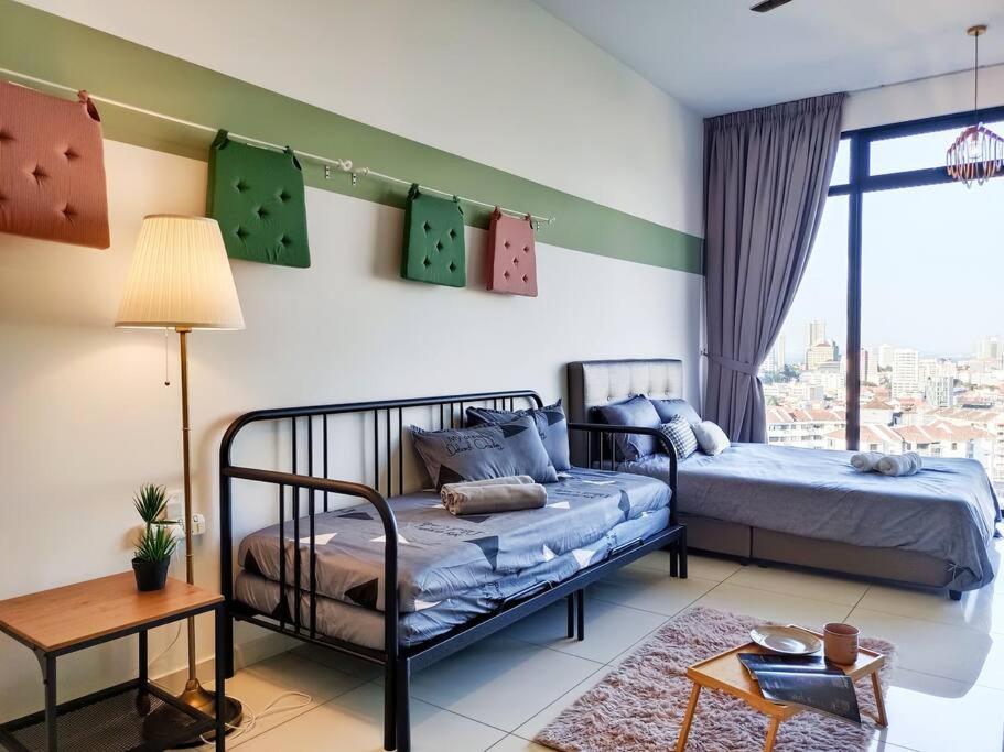 (New) 2BR Luxury Rooftop Swimming pook Homestay@Georgetown@10pax - 无敌美景两房民宿