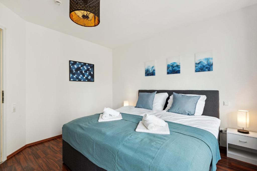 Charming 60m² with King Bed, Kitchen, Netflix and Workspace with 1000 Mbit/s