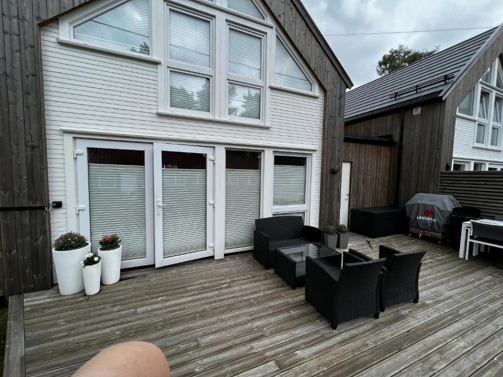 Stor hytte på Åros feriesenter