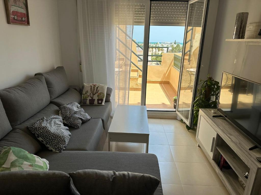 Ático con piscina privada vistas al mar.