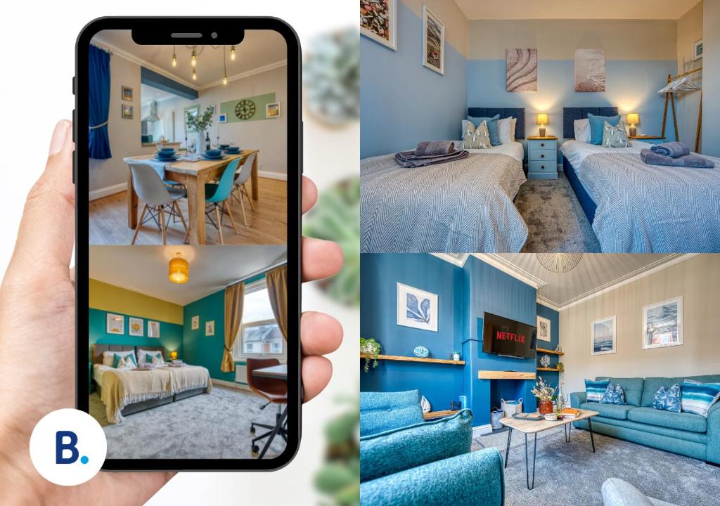 Chic 2-Bed House - Stylish, Modern, Parking, Prime Location, Pet-Friendly - Portsmouth! By Blue Puffin Stays