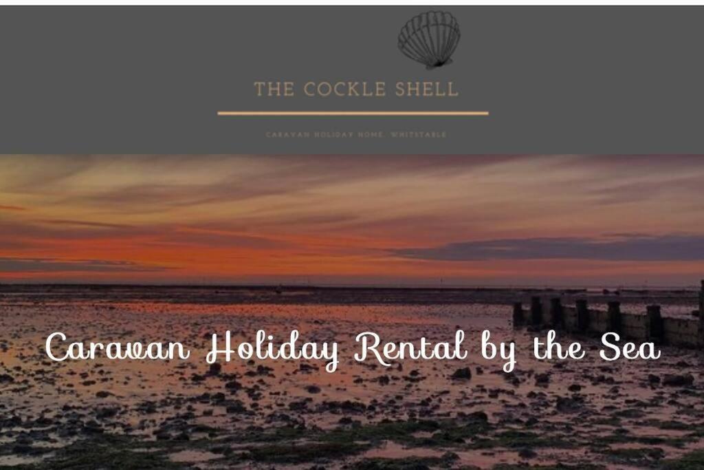 The Cockle Shell Caravan, Seaview Holiday Park, Whitstable