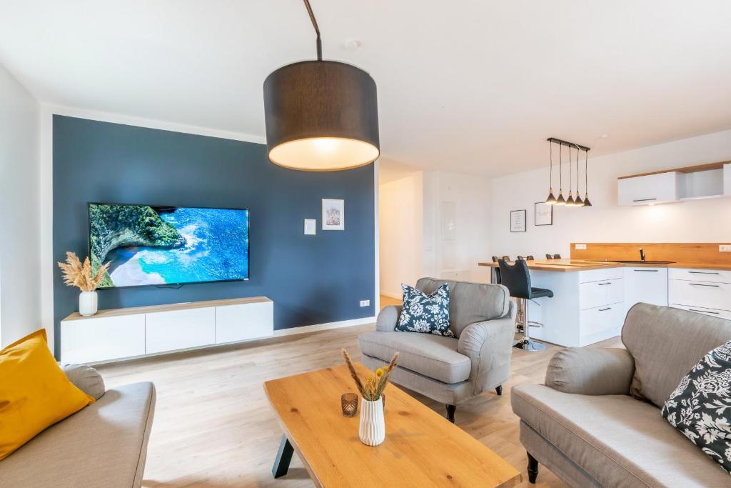 Strandvilla Meeresblick Wohnung 02