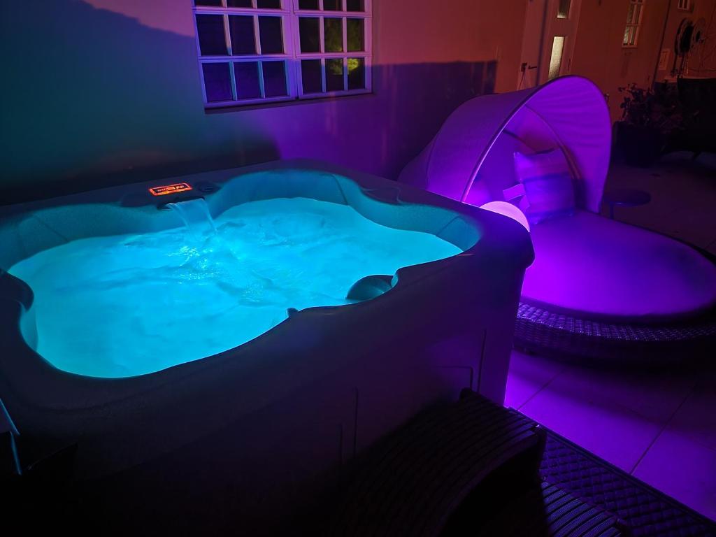 Lovely 2BR Apt with Jacuzzi, FREE Parking and Laundry