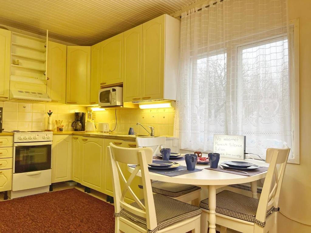 Finnish house near the forest