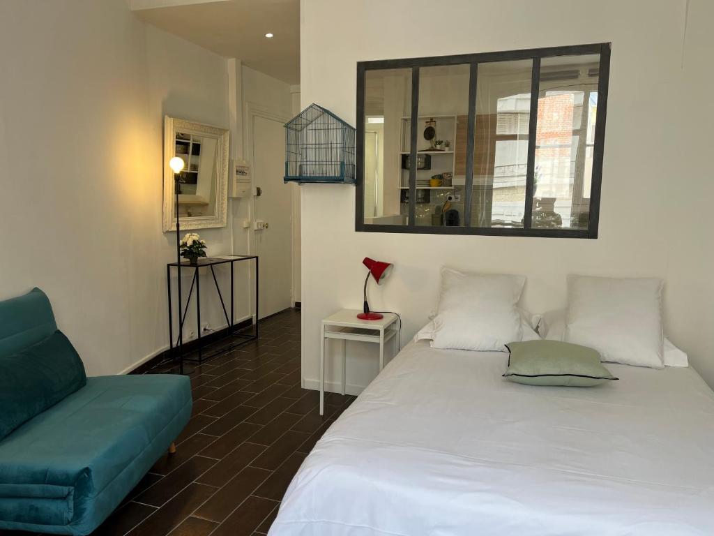 Studio de la Maison de la Plage à 150 m de la plage