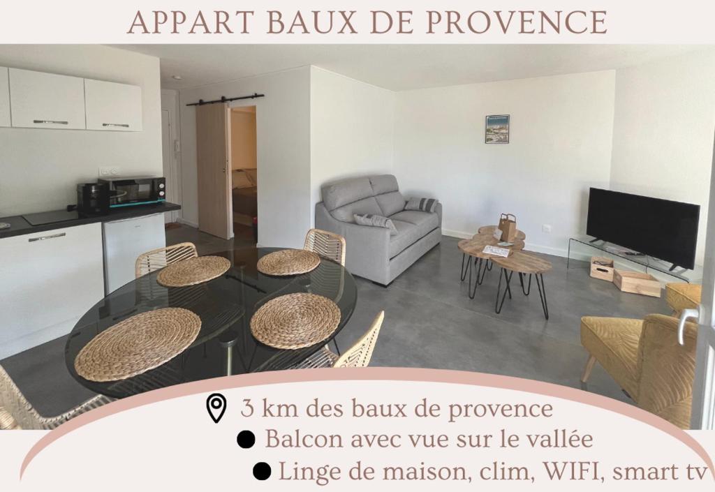 Appart avec Balcon aux Baux-De-Provence