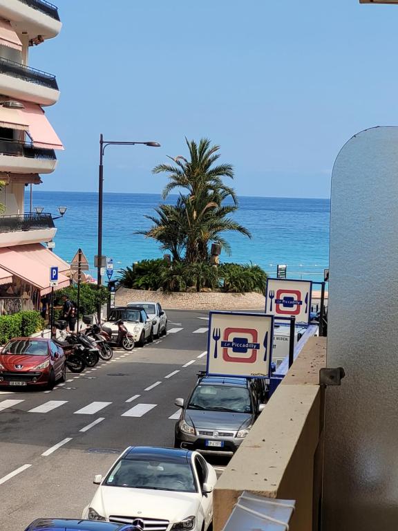 Studio entre plages et Monaco climatisé parking