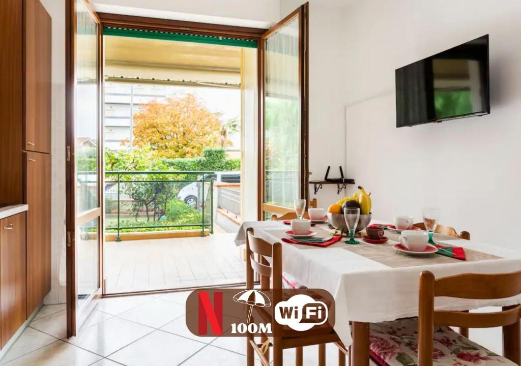 HoliHome_Colombo - Open Space, 100m dal mare!