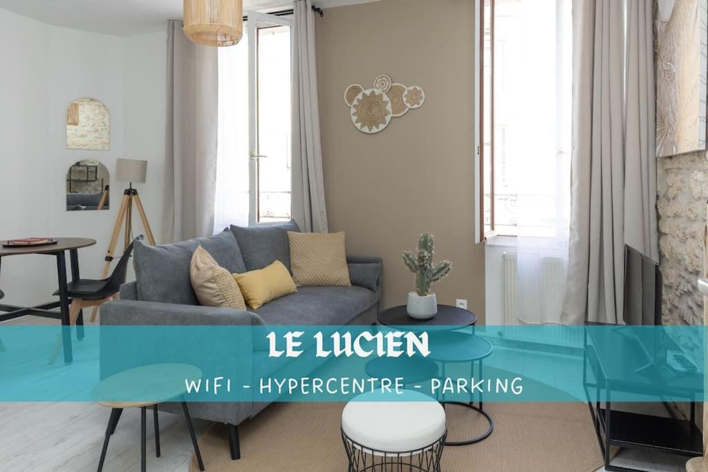 LE LUCIEN Eco-Appart'Hôtel - Angouleme - Centre - Wifi - Parking privé - Classé 4 étoiles