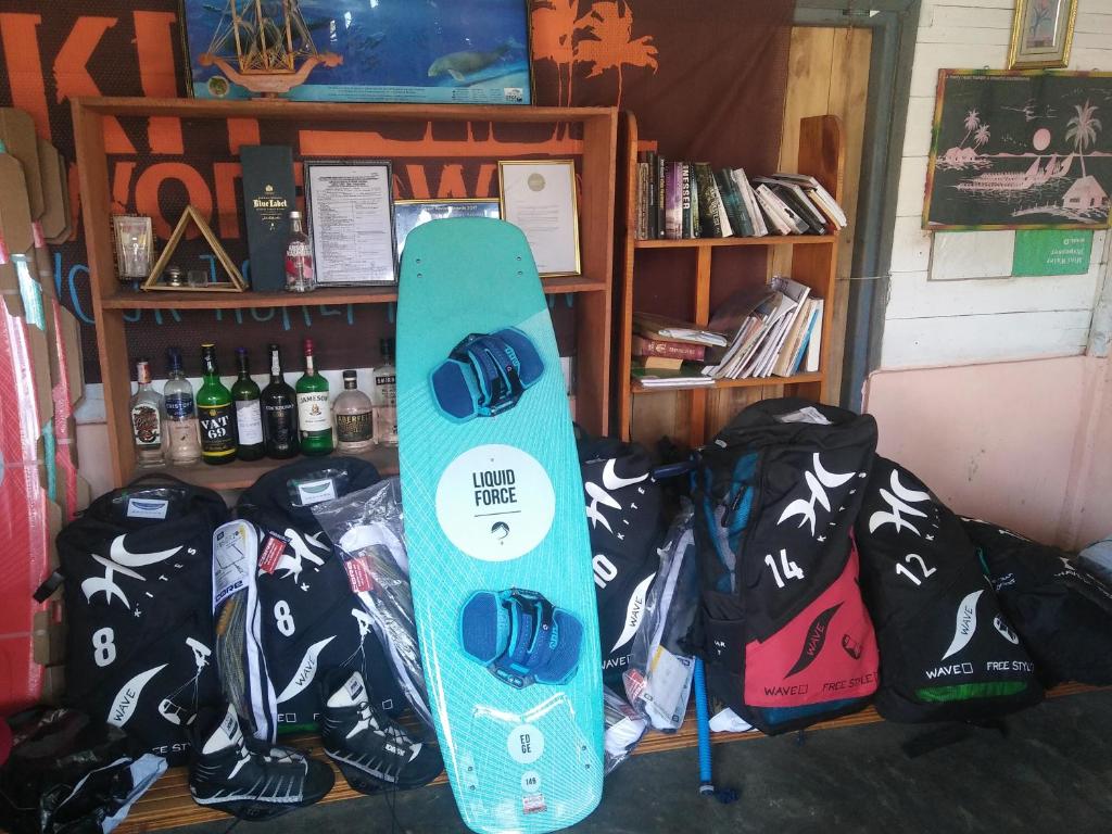 Ocean view kite surfing school