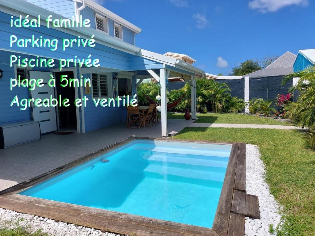 Villa Créole avec piscine privée