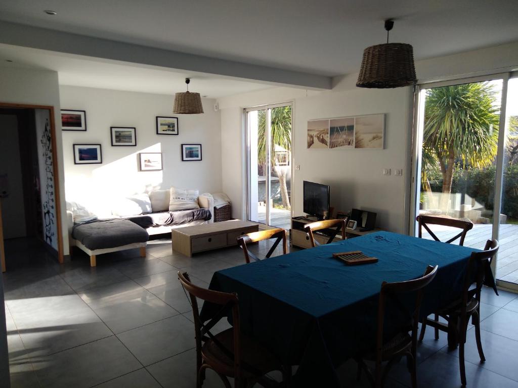 Maison familiale entre parc et plage