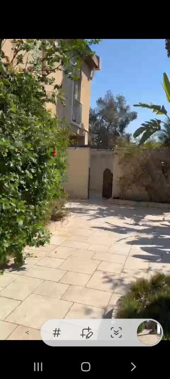 The villa in Netanya on the beach