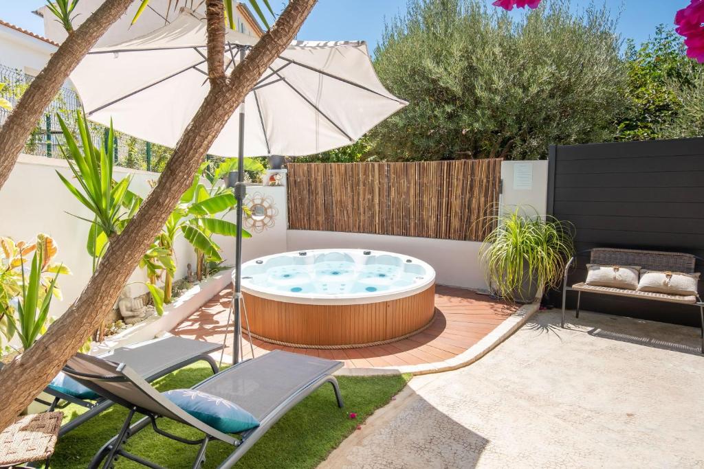 L'Oursinade - Jolie maison avec Jacuzzi et jardin