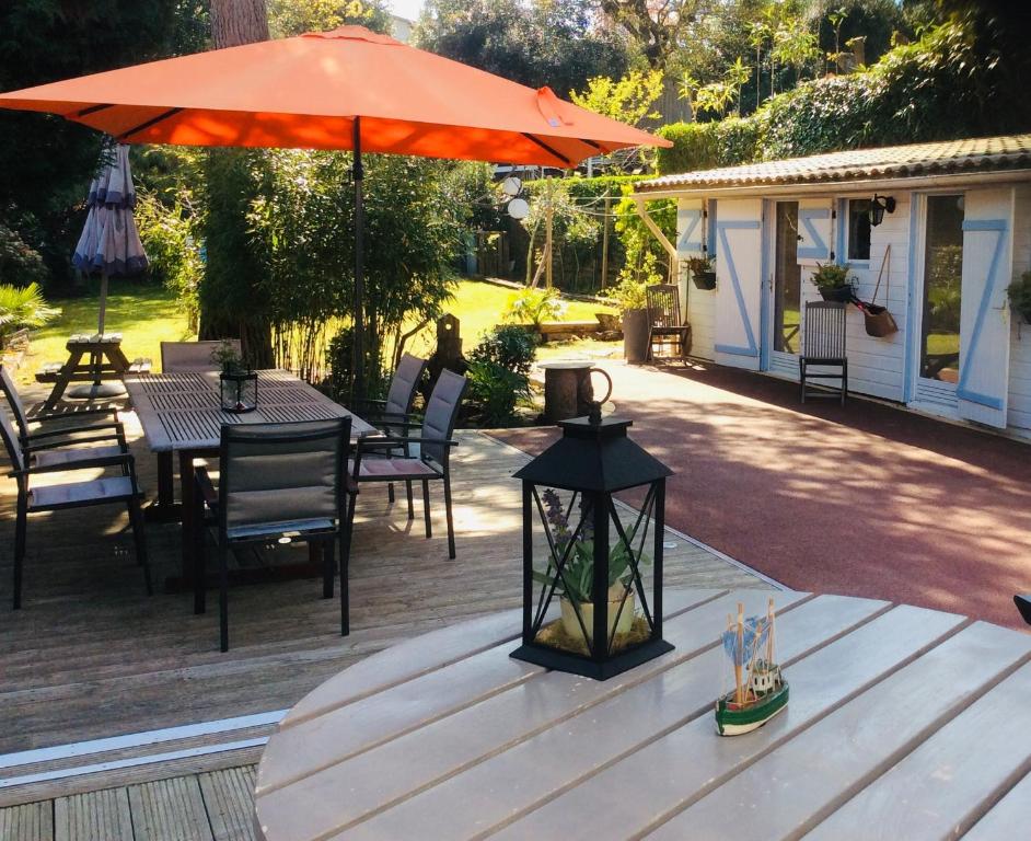 Au Moulleau Jolie maison 3 Chambres - à 350m des plages
