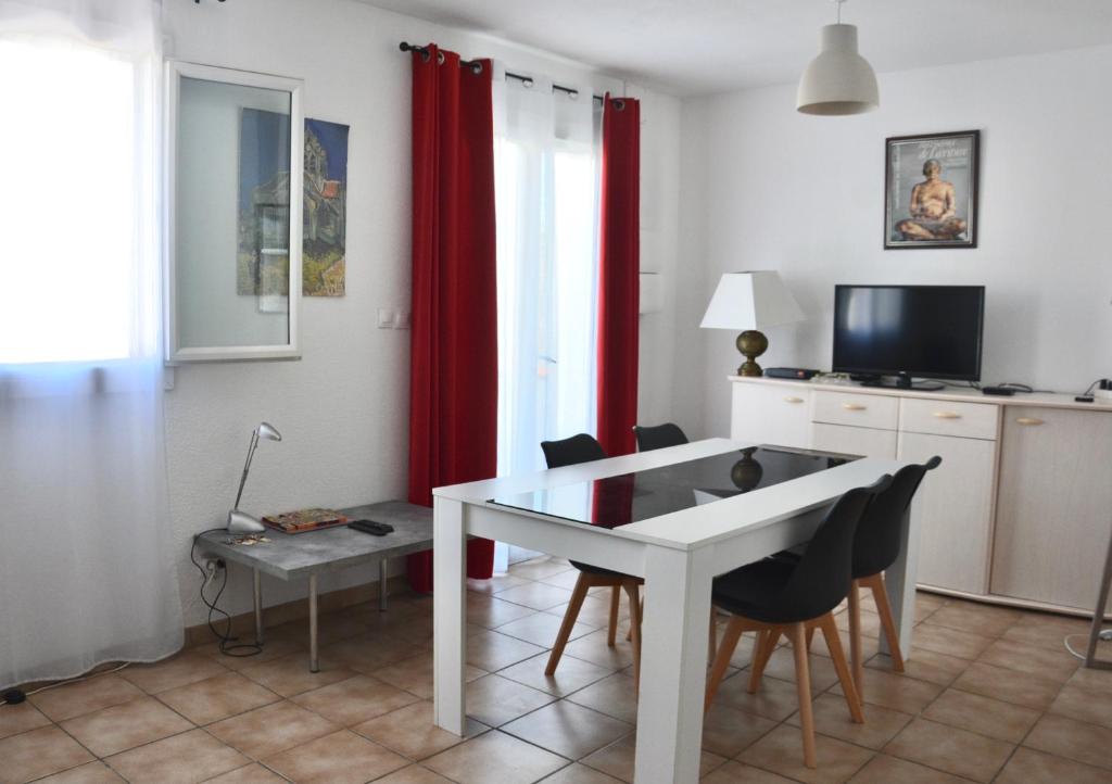 Confortable appartement de plain-pied dans une villa