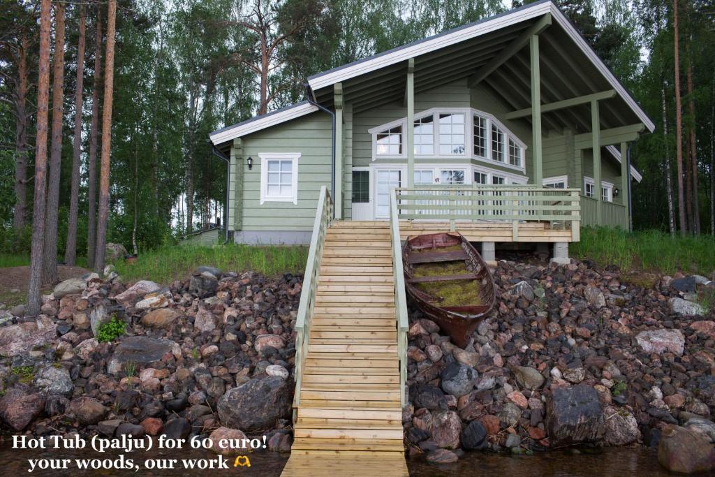 SResort Sauna Villas - hot tub, palju