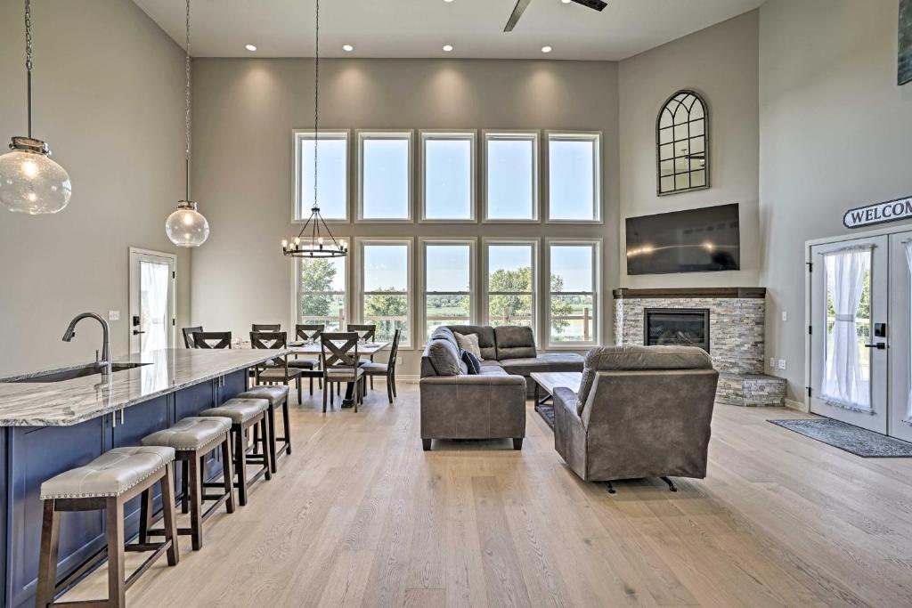 Luxury Cannon Lake Home with Private Pool and Views